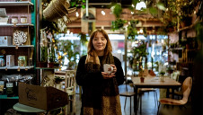 Ursula Sutcliffe at Plant One on Me, one of the organisations involved in the initiative
